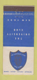 Matchbook Cover - University Club New York City 30 Stick