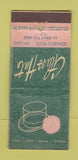 Matchbook Cover - Glass Hat Congress Hotel Chicago IL WORN 30 Stick