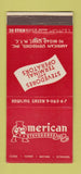 Matchbook Cover - American Stevedores New York City Terminal Operator 30 Stick
