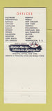 Matchbook Cover - Isthmian Lines Cargo Shipping 30 Stick