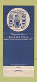 Matchbook Cover - National Bank of Commerce San Antonio TX WEAR 30 Stick