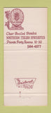 Matchbook Cover - Casa Grisanti Louisville KY 30 Strike