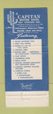 Matchbook Cover - El Capitan Motor Hotel Wilmington DE 30 Strike