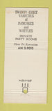 Matchbook Cover - Perkins Pancake House  30 Strike