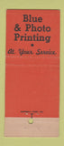 Matchbook Cover - Clearprint Technical Paper Oakland LA San Francisco 30 Stick