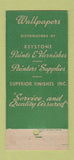 Matchbook Cover - House of Wall Paper Jamaica NY 30 Stick
