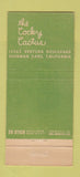 Matchbook Cover - The Cocky Cactus Sherman Oaks CA 30 Stick