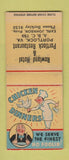 Matchbook Cover - Rowland Hotel Portlock VA BOBTAIL