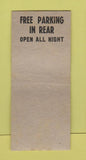 Matchbook Cover - Ruth's Sandwich Grill Detroit MI BOBTAIL