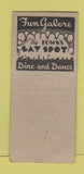 Matchbook Cover - Gay 90's Restaurant Maderia Beach FL BOBTAIL
