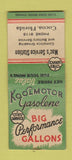 Matchbook Cover - Cities oil gas Mac's Cocoa FL BOBTAIL