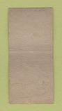 Matchbook Cover - Idle Hour Cafe Gaston IN low phone # BOBTAIL
