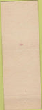 Matchbook Cover - Zocchi's Chicken Los Angeles CA pinup