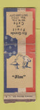 Matchbook Cover - Rio Grande Fruit Cafe Salt Lake City UT CROWN WORN BOBTAIL