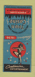 Matchbook Cover - Town Casino Chicago IL girlie BOBTAIL