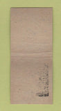 Matchbook Cover - Mandarin Inn Chinese Food BOBTAIL