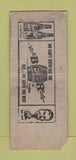 Matchbook Cover - Brass Rail Bar Monroe MI WORN BOBTAIL