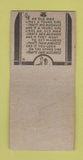 Matchbook Cover - Savoy Restaurant BOBTAIL