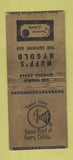 Matchbook Cover - Muff's Hygold gas oil WEAR BOBTAIL