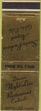 Matchbook Cover - Dinners Flight Line Santa Barbara CA