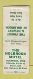 Matchbook Cover - Holbrook Motel AZ Route 66 WEAR BOBTAIL