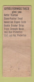 Matchbook Cover - Cities oil gas Barkway's Hudson MI POOR BOBTAIL