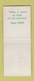 Matchbook Cover - Al Schacht's New York City baseball SPOT STRIKER BOBTAIL