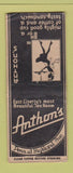Matchbook Cover - Antohn's Restaurant East Liberty BOBTAIL