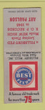 Matchbook Cover - Pillsbury Feeds Art Paulson BOBTAIL