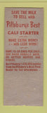 Matchbook Cover - Pillsbury Feeds Art Paulson BOBTAIL