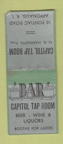 Matchbook Cover - Capitol Tap Room Apponaug RI  BOBTAIL