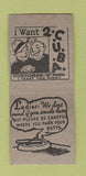 Matchbook Cover - Stanley's & Nellie Cafe Detroit MI WEAR BOBTAIL