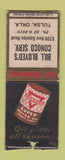 Matchbook Cover - Conoco oil gas Bill Bloyed Tulsa OK WEAR BOBTAIL