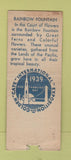 Matchbook Cover - Golden Gate Expo 1939 San Francisco CA WEAR BOBTAIL