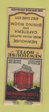 Matchbook Cover - Newhouse Hotel Salt Lake City UT BOBTAIL