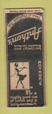 Matchbook Cover - Antohn's Restaurant East Liberty BOBTAIL