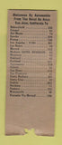 Matchbook Cover - Hotel De Anza San Jose CA BOBTAIL