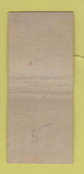 Matchbook Cover - Delve's Italian Garden low phone # WEAR BOBTAIL