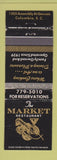 Matchbook Cover - Market Restaurant Columbia SC WEAR
