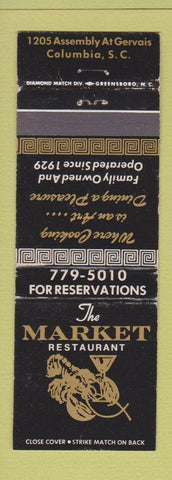 Matchbook Cover - Market Restaurant Columbia SC WEAR