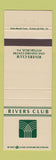 Matchbook Cover - Rivers Club Pittsburgh PA