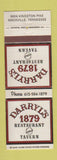 Matchbook Cover - Darryl's 1879 Restaurant Tavern Knoxville TN