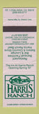 Matchbook Cover - Harris Ranch Restaurant Coalinga CA WEAR