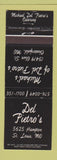 Matchbook Cover - Michael's of Del Pietro's Chesterfield MO St Louis