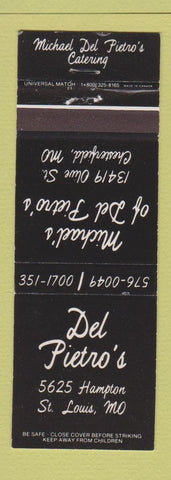 Matchbook Cover - Michael's of Del Pietro's Chesterfield MO St Louis