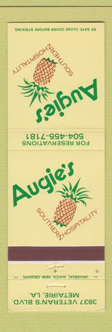 Matchbook Cover - Augie's Restaurant Metairie LA