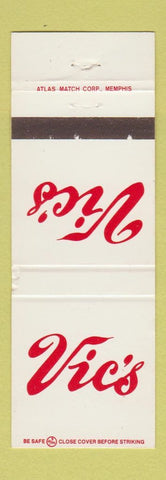 Matchbook Cover - Vic's Store WEAR