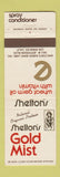 Matchbook Cover - Shelton's Gold Mist Spray Conditioner Los Angeles CA