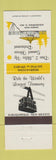 Matchbook Cover - Summit House Restaurant Sandia Peak Albuquerque NM