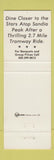 Matchbook Cover - Summit House Restaurant Sandia Peak Albuquerque NM